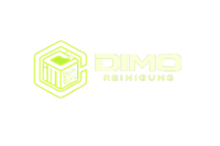 neon green logo on metallic background